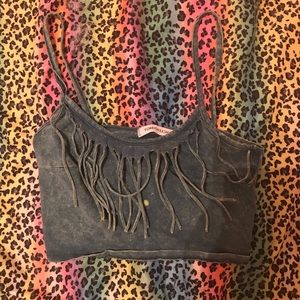 foreign exchange crop top